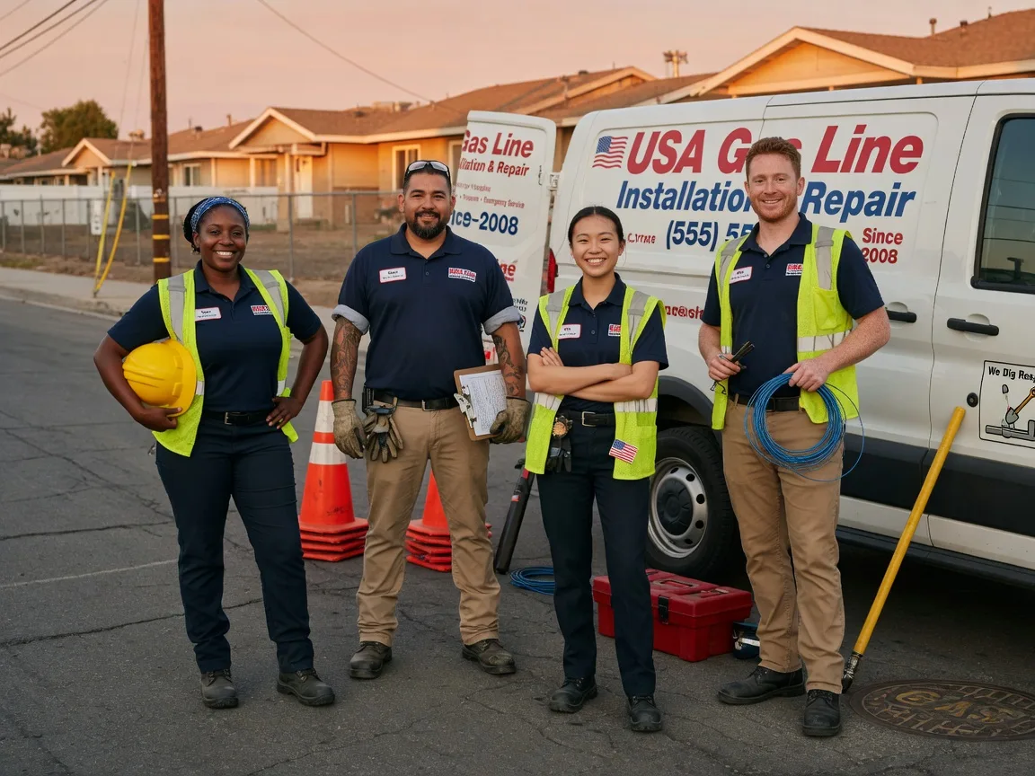 Gas Line Installation company in Jessup, PA